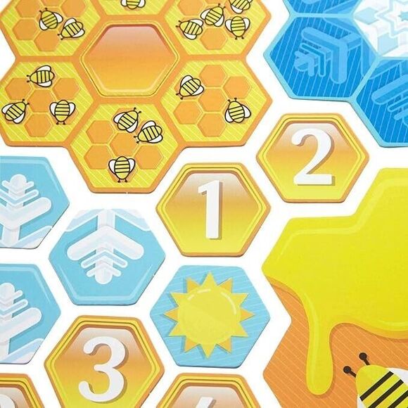 Mattel Fisher Price Buzzy Bear Cooperative Kids Game for 2 to 4 Players Age 3+ - Picture 4 of 6